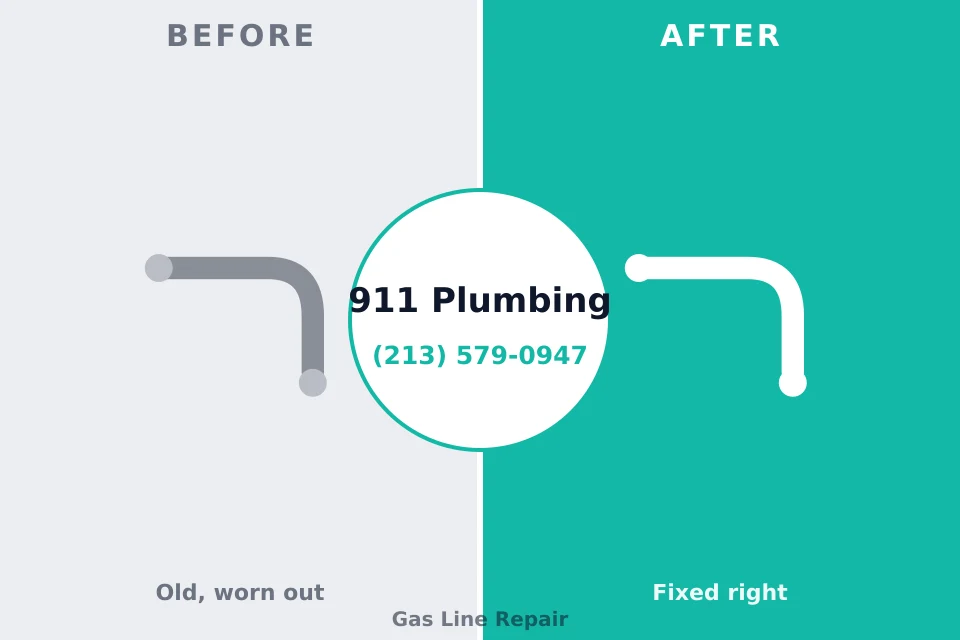 Before and after: plumbing company Centreville, MI